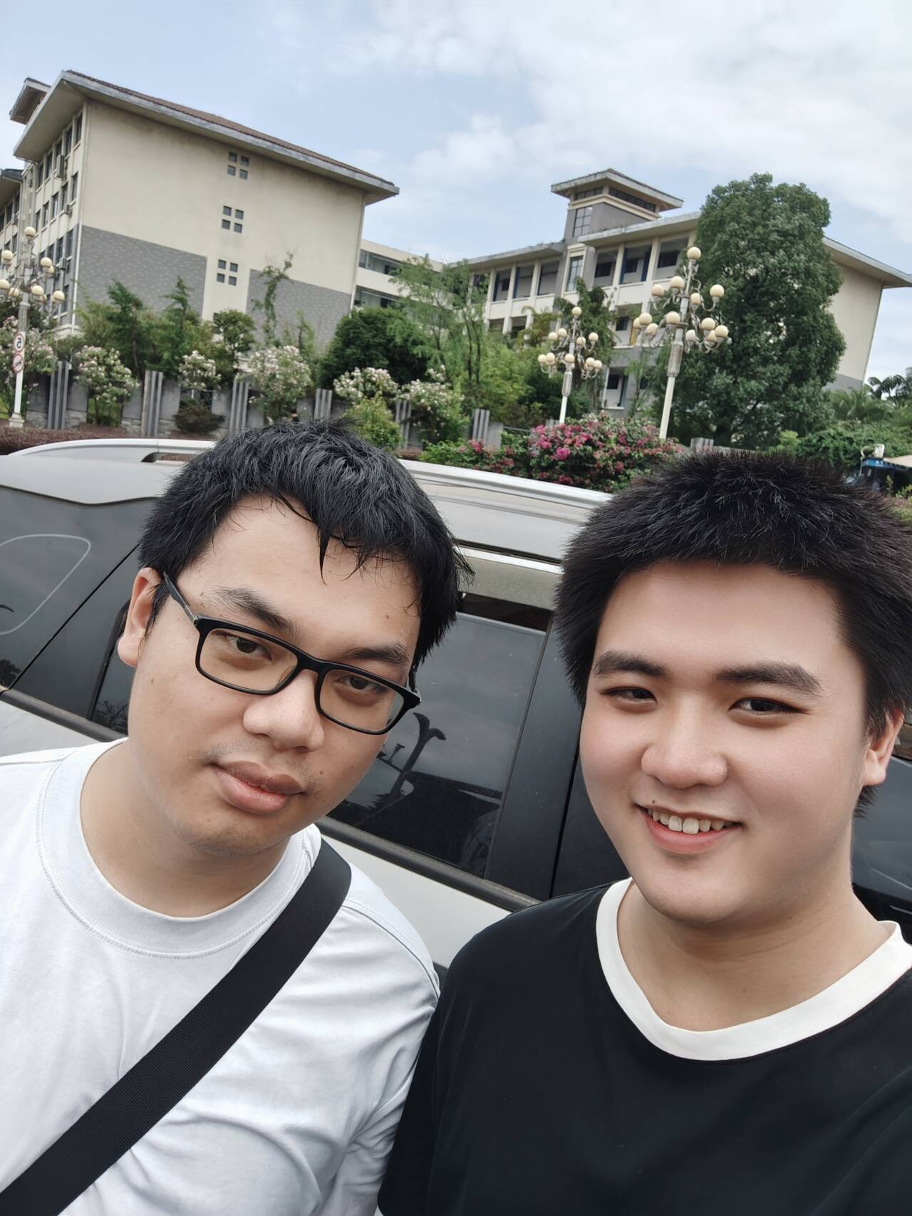 和陈泰学的合照